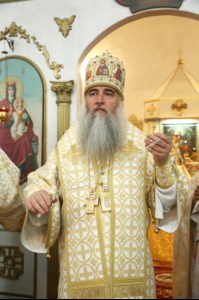 Божественная литургия в храме в честь Покрова Пресвятой Богородицы р.п. Новые Бурасы