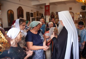 Божественная литургия на Подворье Свято-Никольского мужского монастыря г.Саратова с.Елшанка Воскресенского района