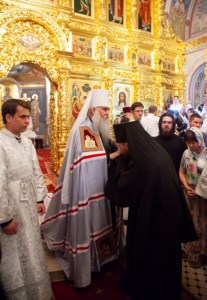 Всенощное бдение в Свято-Троицком кафедральном соборе г. Саратова