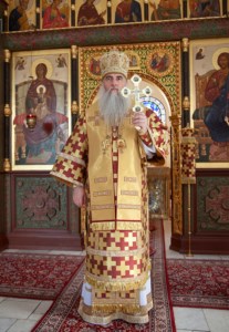 Божественная литургия на Архиерейском подворье — храме в честь иконы Божией Матери «Утоли моя печали» г.Саратова