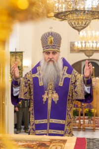 Божественная литургия в храме святителя Спиридона Тримифунтского г. Саратова