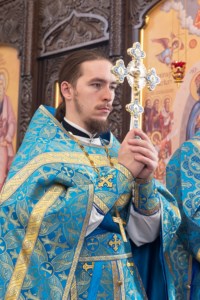 Божественная литургия в храме в честь иконы Божией Матери «Всех скорбящих Радость» г. Саратова