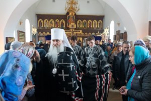 Пассия в храме в честь Успения Божией Матери г.Вольска