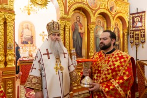 Божественная литургия в храме святого благоверного князя Александра Невского г. Саратова