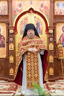 Божественная литургия в храме во имя святых благоверных князей страстотерпцев Бориса и Глеба г. Саратова