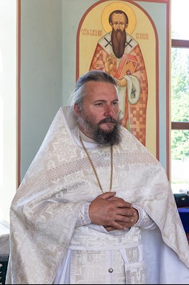 Божественная литургия в Вознесенско-Пантелеимоновском храме с. Усть-Курдюм Саратовского района