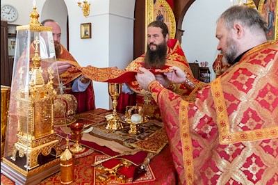 В Борисоглебском храме Саратова отметили престольный праздник