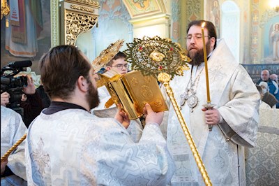В праздник Крещения Господня митрополит Игнатий совершил Божественную литургию