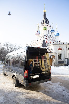 Завершилось пребывание саратовских святителей в крестовом храме епархиального управления