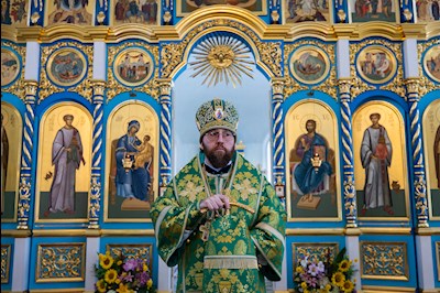Митрополит Игнатий совершил Божественную литургию в Свято-Сергиевском женском монастыре с. Алексеевка