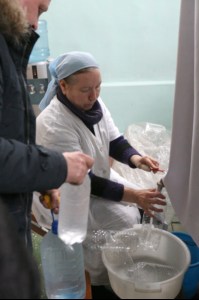В праздник Крещения Господня Митрополит Лонгин совершил Божественную литургию и Чин Великого освящения воды