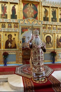 Божественная литургия в Свято-Алексиевском женском монастыре г. Саратова