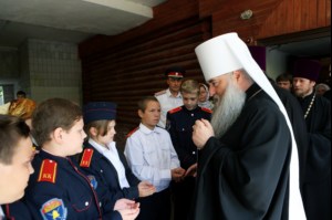 Божественная литургия в храме во имя святителя Тихона, епископа Воронежского, Задонского чудотворца г.Саратова