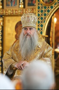 Божественная литургия в храме в честь Сретения Господня г. Саратова