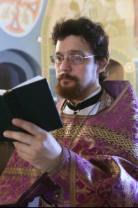 Крещальная литургия в Свято-Троицком кафедральном соборе г. Саратова
