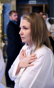 Митрополит Лонгин совершил Крещальную Литургию