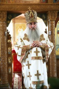 Митрополит Лонгин совершил Великое освящение Вознесенского храма Вознесенско-Пантелеимоновской церкви с. Усть-Курдюм