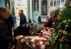 Утреня Великой Субботы с Чином погребения в храме в честь Сошествия Святого Духа г. Саратова