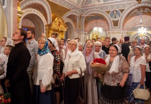 Всенощное бдение в Свято-Троицком кафедральном соборе г. Саратова