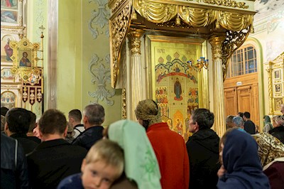 Всенощное бдение в Покровском храме г. Саратова