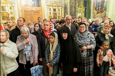 В Саратов принесен ковчег с мощами блаженной Матроны Московской