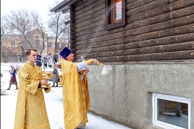 Митрополит Лонгин совершил Великое освящение храма Преображения Господня р.п. Соколовый