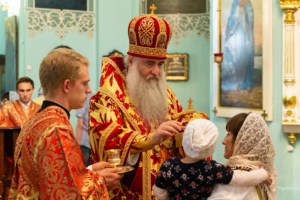 Всенощное бдение в храме Сошествия Святого Духа г. Саратова
