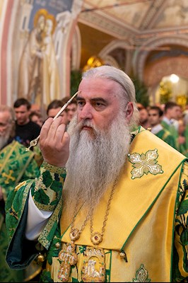 Всенощное бдение в Свято-Троицком кафедральном соборе г.Саратова