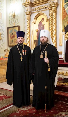 Митрополит Игнатий совершил Великую рождественскую вечерню