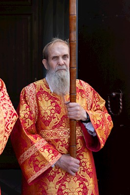 Божественная литургия в храме великомученика Георгия Победоносца г. Саратова