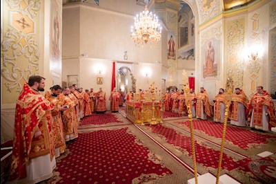 В Саратове встретили мощи святого великомученика Георгия Победоносца