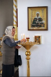Великое повечерие с чтением канона преподобного Андрея Критского в Свято-Троицком кафедральном соборе Вольска