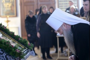 Великое повечерие с чтением канона преподобного Андрея Критского в Свято-Троицком кафедральном соборе Вольска
