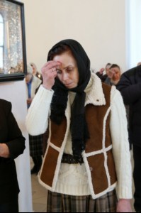 Великое повечерие с чтением канона преподобного Андрея Критского в Свято-Троицком кафедральном соборе Вольска