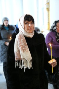 Великое повечерие с чтением канона преподобного Андрея Критского в Свято-Троицком кафедральном соборе Вольска