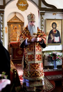 Божественная литургия в Спасо-Преображенском мужском монастыре г. Саратова