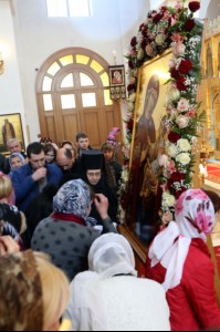 Божественная литургия в Свято-Алексиевском женском монастыре г. Саратова