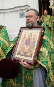 Божественная литургия в храме Сошествия Святого Духа г. Саратова