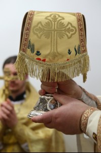 Божественная литургия и Великое освящение в Свято-Алексиевском женском монастыре г. Саратова