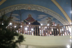 Великая Рождественская вечерня в храме в честь Покрова Пресвятой Богородицы г. Саратова
