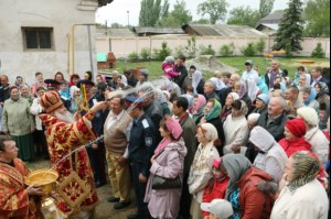 Божественная литургия в храме во имя святых первоверховных апостолов Петра и Павла г. Аткарска