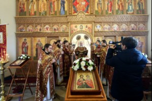 Великое освящение храма святых мучеников Адриана и Наталии г. Саратова и Божественная литургия в новоосвященном храме
