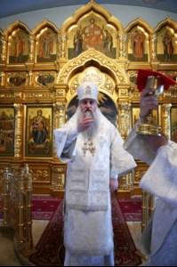 Митрополит Лонгин совершил Крещальную Литургию