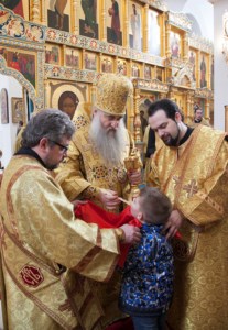 Божественная литургия в Свято-Алексиевском женском монастыре г. Саратова