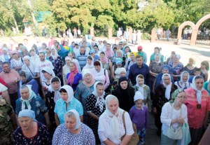 Божественная литургия в Вавиловом Доле