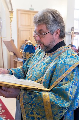 Божественная литургия в храме в честь Казанской иконы Божией Матери г. Саратова