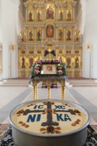 Литургия Преждеосвященных Даров в Свято-Троицком кафедральном соборе г. Вольска