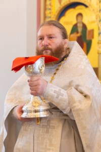 Божественная литургия в Свято-Никольском мужском монастыре г. Саратова
