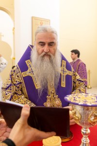 Божественная литургия в храме святителя Спиридона Тримифунтского г. Саратова