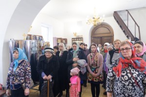 Божественная литургия в храме во имя святой великомученицы Екатерины г. Саратова